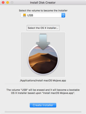 How to create a usb boot disk mojave with dmg download